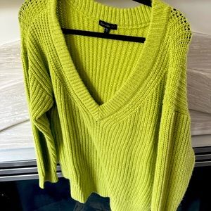 COPY - Neon Green super cute sweater.  Wore once